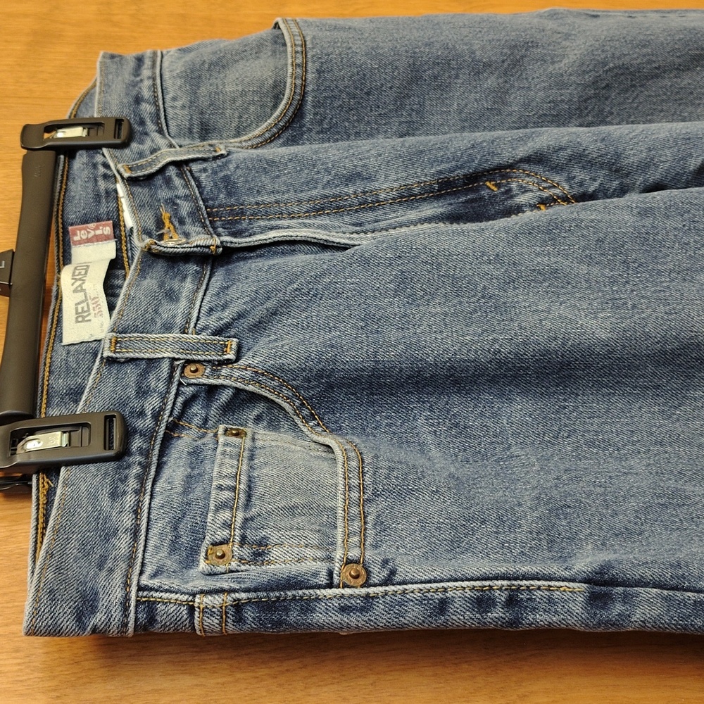 Levi's 550 Relaxed Fit Denim Jeans Classic Blue - Picture 7 of 12
